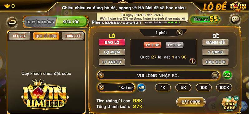 khuyến mãi hàng tuần iwin