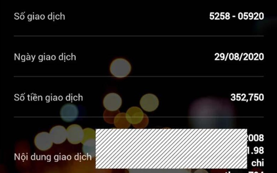 Xem mã giao dịch
